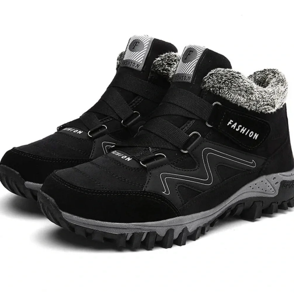 Orthofit Women's Black Hiking Shoes - Picture 2 of 3